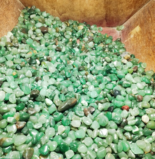 Aventurina verde a granel