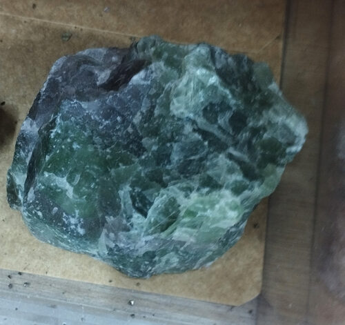 Flourita verde natural
