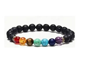 Piedra 7 Chakras con Piedras volcánicas