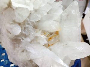 Drusas de Cuarzo Cristal