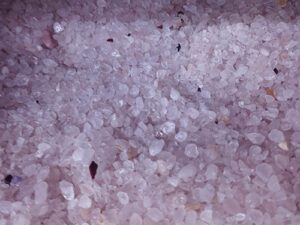 Cascajo de Cuarzo Rosa