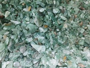 Cascajo de Cuarzo Verde